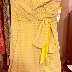 Alice and Olivia strapless dress